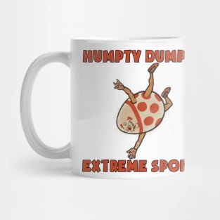 Humpty dumpty extreme sports large vintage design Mug